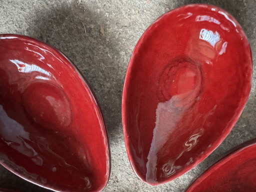 Charolles Steingut-Ramekins aus den 1970er Jahren