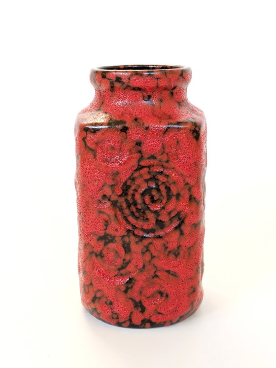 Image 1 of Vintage 1960s Scheurich 282-20 Vase | West German Pottery