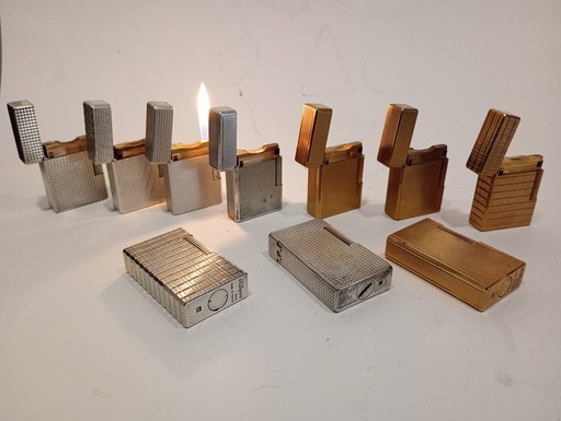 St Dupont paris lighters collection 12pces