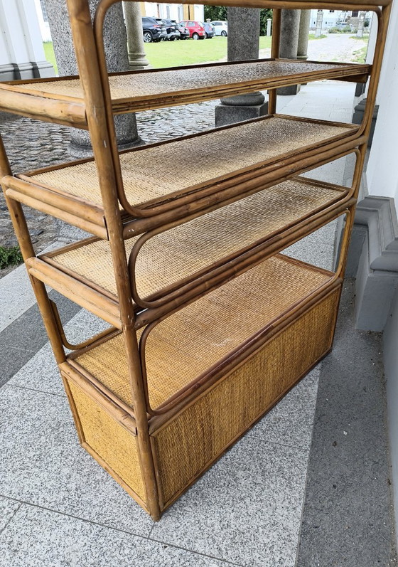 Libreria italiana in rattan e bambù – Gabriela Crespi Style, Librerie (photo 12 of 17)