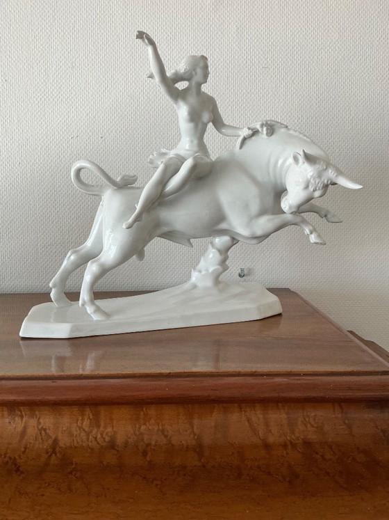 Image 1 of ❗️MUJER SOBRE EL TORO❗️van Herend ✨