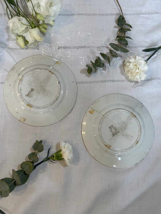 Image 1 of Juego de 2 platos parlantes Niederweiler 