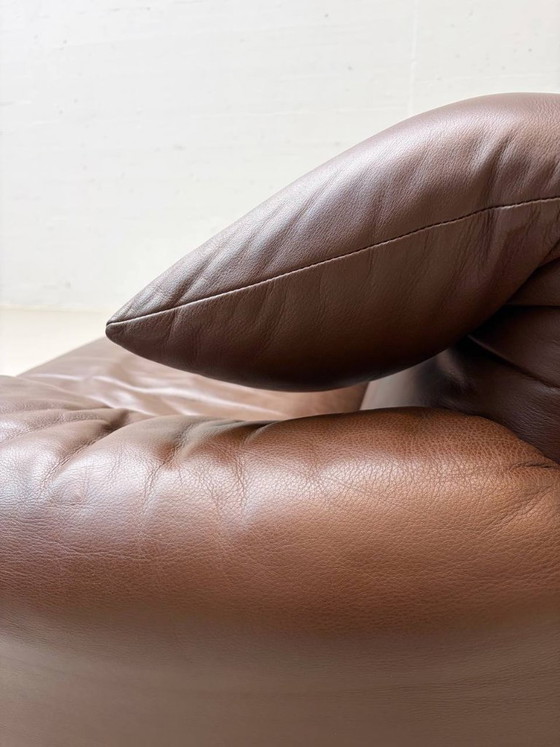 Canap&eacute; Maralunga de Vico Magistretti pour Cassina, ann&eacute;es 1970 – Canapés 2 places, Leather (photo 17 of 19)