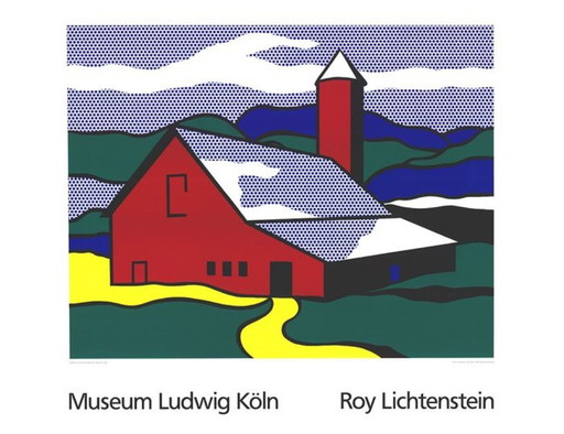 Roy Lichtenstein RED BARN