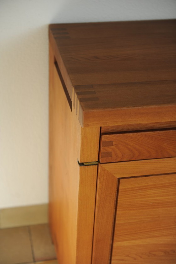 Image 1 of Pierre Chapo R08 Sideboard Buffet, Ulmenholz, Frankreich 1960