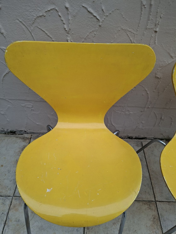 Image 1 of 2 x vlinderstoel Arne Jacobsen Fritz Hansen