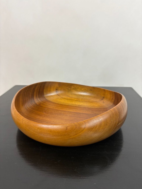 Image 1 of Ciotola in teak - Handarbeit Westfalen - 1960