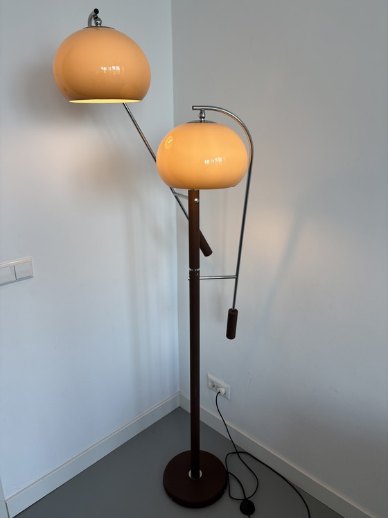 Dijkstra Vintage Anni '60/'70 Lampada da terra – Dijkstra Lampen, Lampade da terra, Plastic, Metal (photo 4 of 10)
