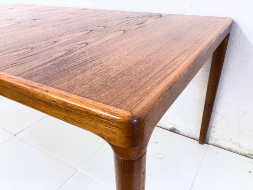 XXL teak dining table by Bramin Design HW Klein, 1960s, Made in Denmark
