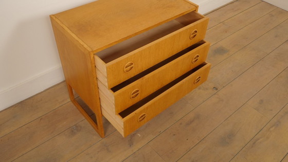 Vintage Ladekast | 3 Lades | Arne Wahl Iversen | Eiken – Ladekasten, Wood (photo 8 of 9)