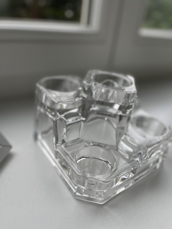 Image 1 of Vintage Partylite Crystal Palace tea light holder