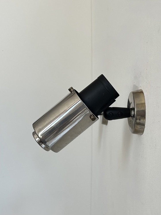 Image 1 of Coppia di applique vintage Zodiac Jacques Biny, cromo, Francia 1960