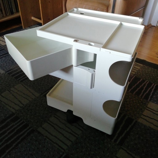 BOBY B22 mobiele sokkel, ontwerp Joe Colombo