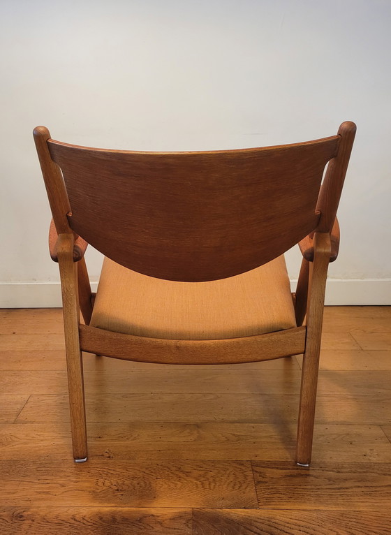 Image 1 of Vintage Ch28 Sawhorse Stoel Van Hans J. Wegner Voor Carl Hansen