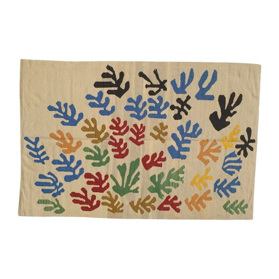 Tappeto Arazzo Henri Matisse La Gerbe 1953 | Lana Tessuta a Mano | 170×258 cm – Tappeti, Cotton, Wool (photo 2 of 12)