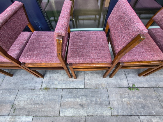 6 sedie Pastoe di Cees Braakman – Sedie da pranzo, Textile, Wood (photo 12 of 13)