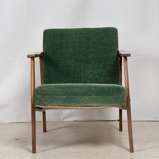 Pair of Yugoslav Green Armchairs, 1960s – Original Vintage Condition