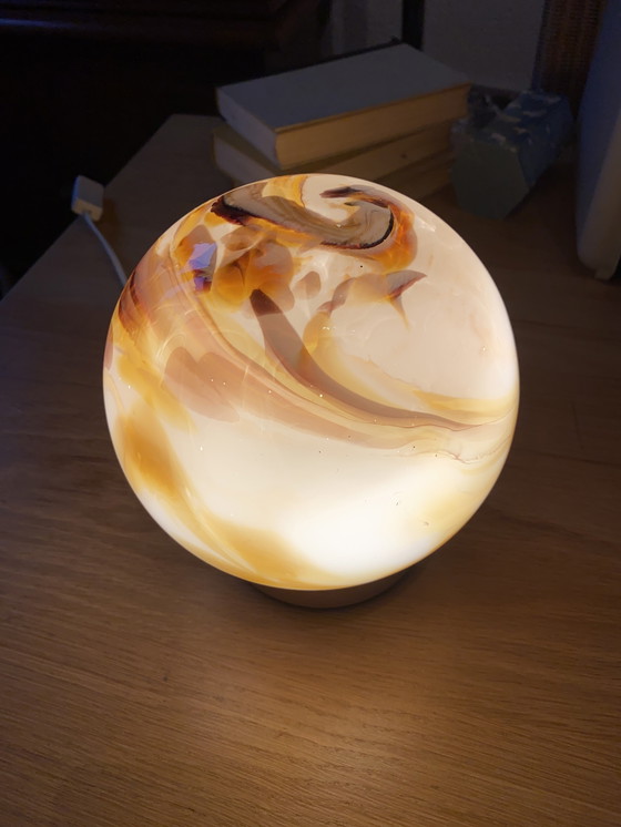 Image 1 of Murano Glas Kugellampe 70er Jahre