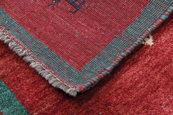 Image 1 of Original Persian carpet Gabbeh Ghashghai oriental carpet 126 cm x 86 cm old natural