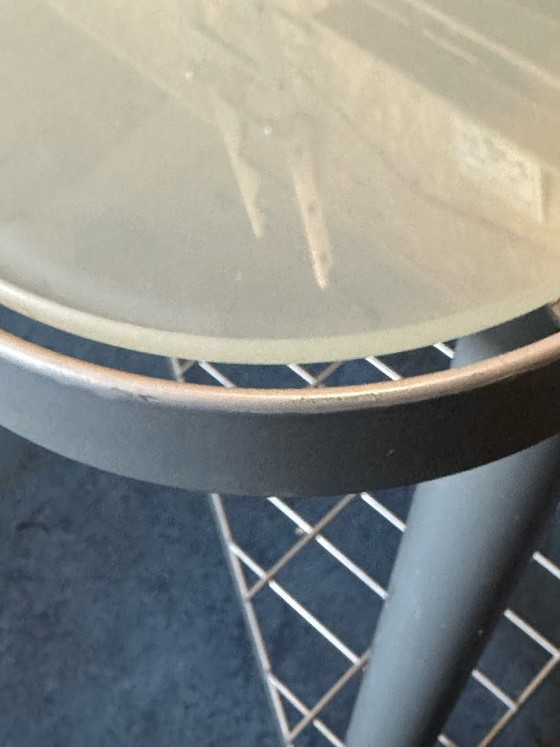 Bureau IKEA Moments des années 1990 par Niels Gammelgaard – Tables de salle à manger, Glass, Metal (photo 11 of 12)