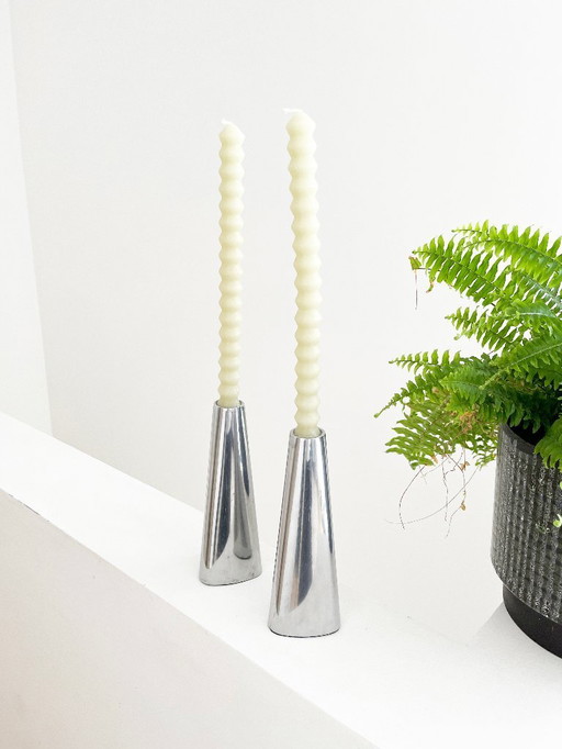Vintage Ikea Ehlén Johansson candlesticks 1990s.