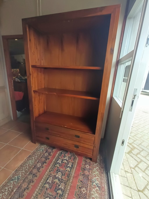 Teak bookcase