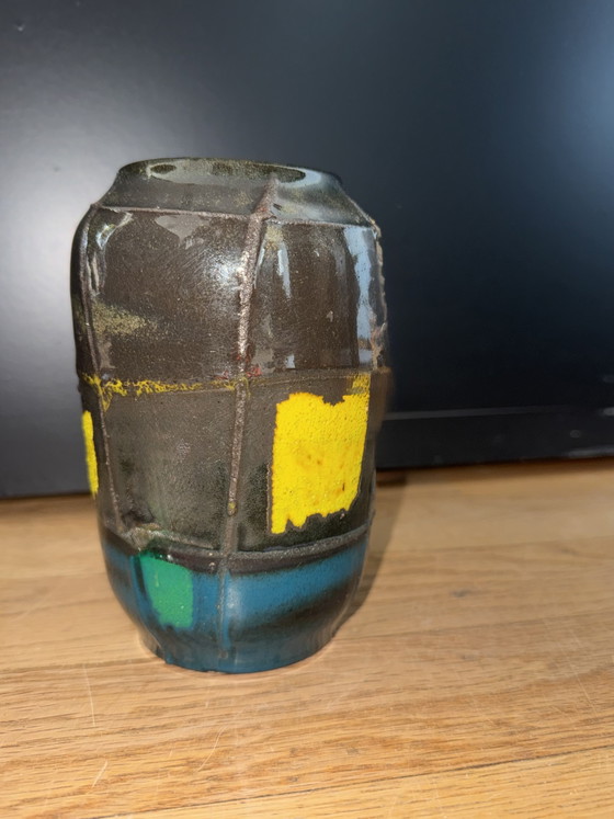 Image 1 of Vintage West-Germany vase Scheurich (238-14) – 1960s/70s – Fat Lava style