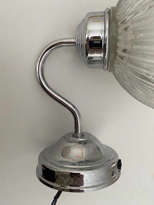 Vintage Herda Wandleuchte, niederländisches Design – Weltraumzeitalter – 1970