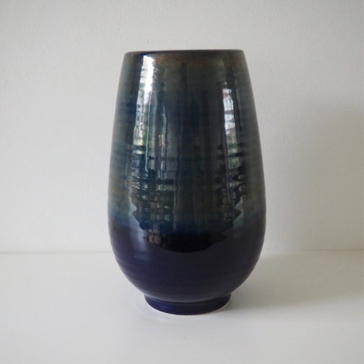 Vase en faïence hollandaise des années 1960