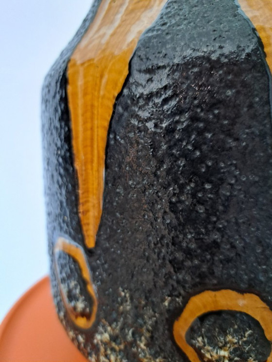 Image 1 of Rare XL Scheurich GABUN Floor Vase | 408-40