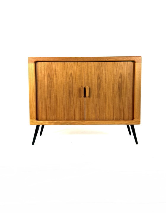 Image 1 of Pensile vintage in teak, Silkenborg Møbelfabrik '80