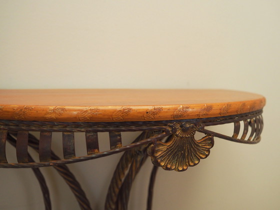 Image 1 of Console en cerisier, design italien, production : Italie