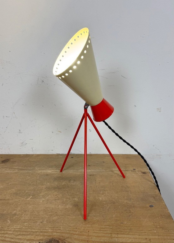 Image 1 of Vintage Midcentury Table Lamp by Josef Hůrka for Napako, 1950s