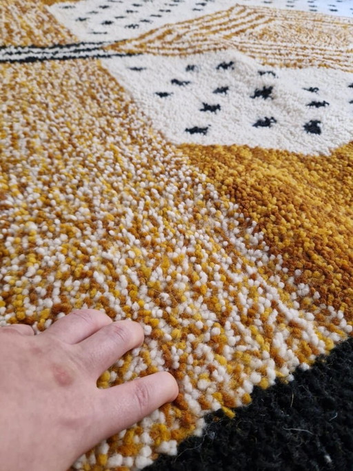 Handgewebter Naturwollteppich, traditionelle Handwerkskunst, 150/250 cm – Alberto Bazzani (photo 2 of 6)