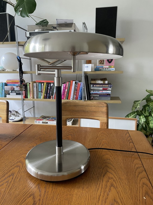 Ikea Grimsö – tafellampen, Metal, Leather