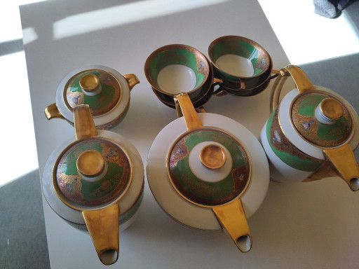 Stoviglie 15 pezzi Pirkenhammer Czechoslovakia - Zucker & Lichtmann Karlsbad