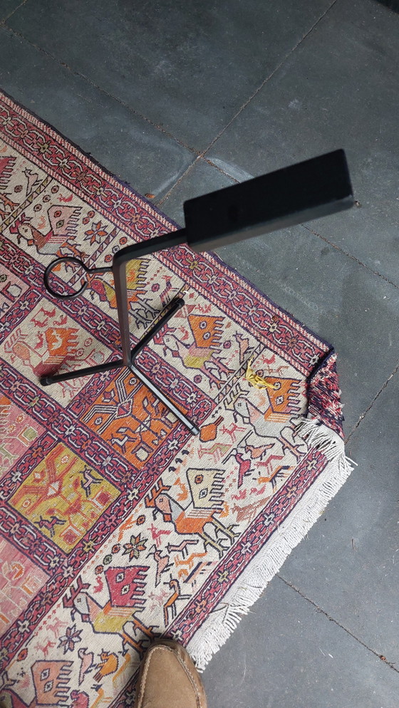 Cendrier d'appoint Cogebi style Mid-Century 1950-60, petite table – Tables d'appoint, Iron, Ceramic (photo 3 of 8)