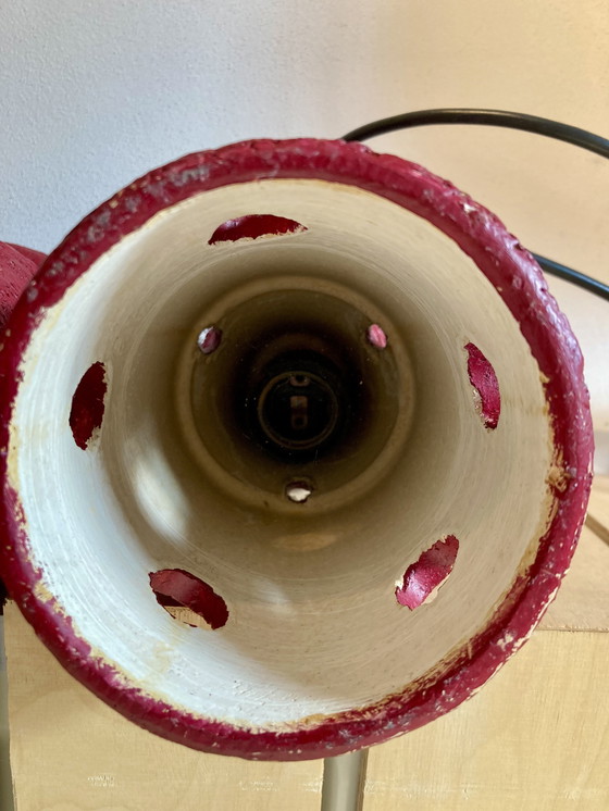 Image 1 of 2 Vintage keramieken brutalist hanglampen 