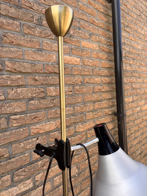 Lampadaires vintage à lumière du jour, années 80-90, lot de 2 – Daylight, Metal, Brass (photo 4 of 7)