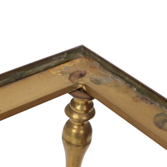 Brass Side Table Plant Table Maison Jansen France (photo 17 of 20)