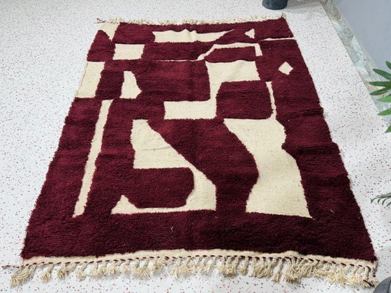 Traditioneller handgewebter marokkanischer Teppich, Größe 2/3 M – Teppiche & Läufer, Wool (photo 3 of 9)