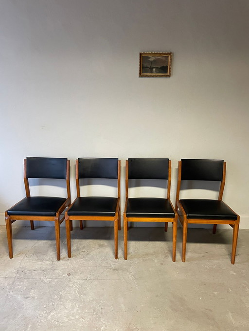 Set di 4 sedie vintage