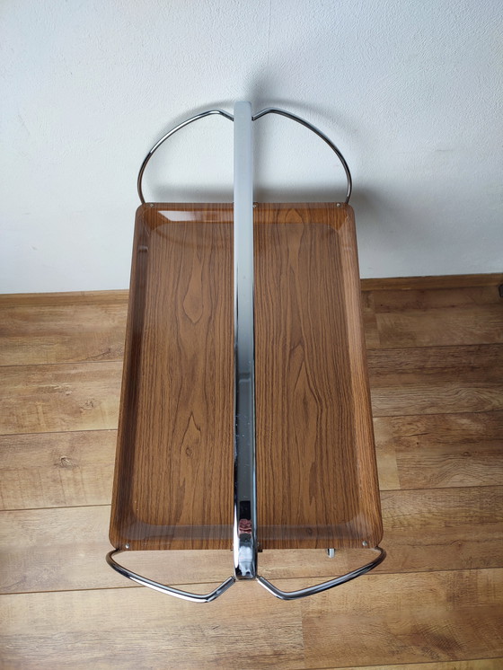 Image 1 of Carrito de servicio Carrito de servicio plegable '70 Gerlinol Dinett