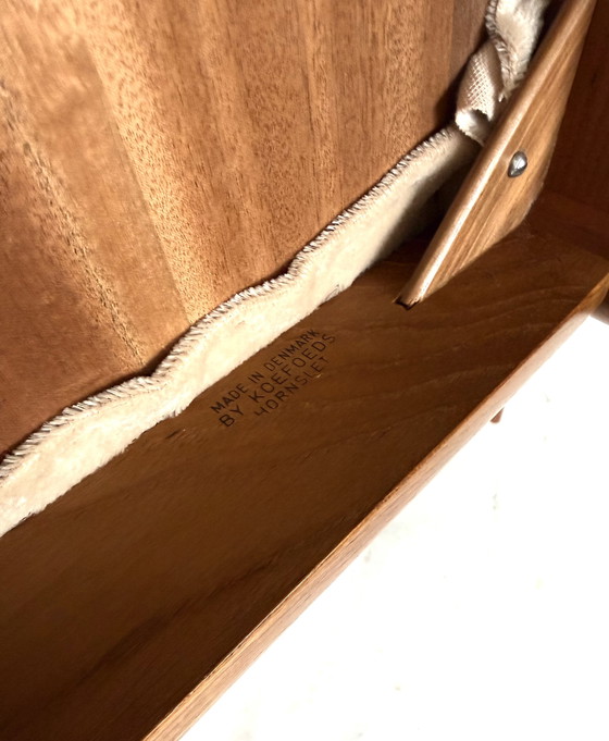 Image 1 of 4x dining room chair model 'Ole', Koefoeds Hornslet '70