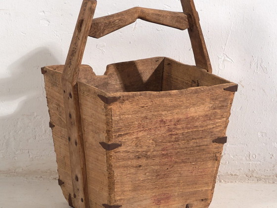 Cesto cinese antico in stile primitivo (c.1900) #12 – Oggetti decorativi (photo 2 of 40)