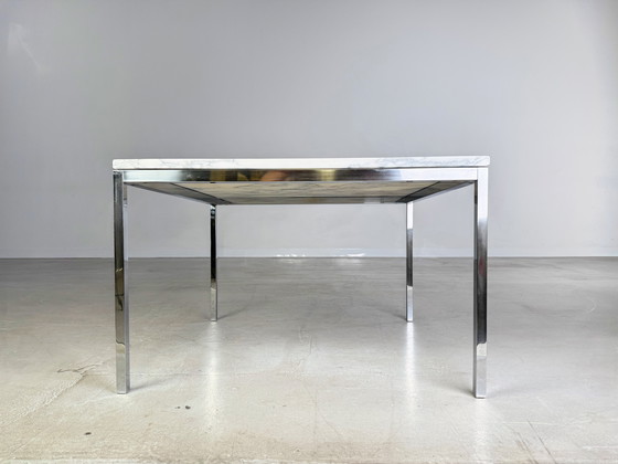 Image 1 of Mesa de centro original Florence Knoll de mediados de siglo, de mármol, de la década de 1960.