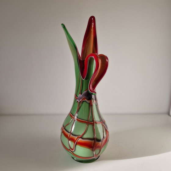 Image 1 of Goldan Talast vintage vase mouth-blown design vase