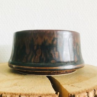 Image 1 of Ensemble de bols empilables en céramique aux tons naturels, années 1960