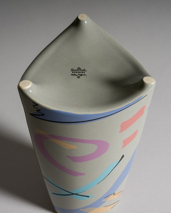 Image 1 of Dorothy Hafner for Rosenthal, “Flash” Vase Duo, Germany, 1980s
