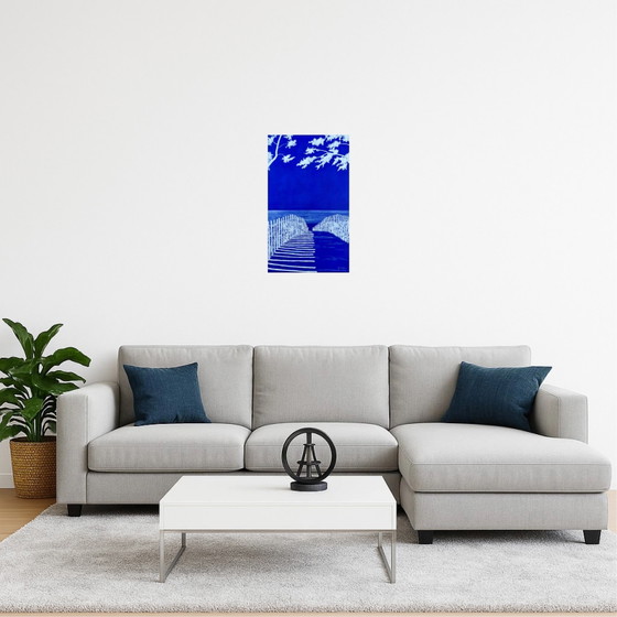 Image 1 of Acrylic on stretched canvas 55x33cm